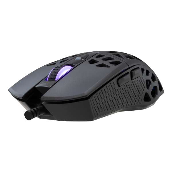 Caradoc-Black-28329 White Shark MIŠ GM-5018 CARADOC RGB Crni - Slika 3