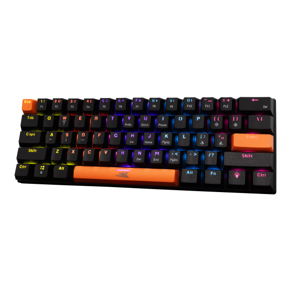 Baracuda TIPKOVNICA BGK-03121 DOLPHIN Crna - Mehanicka / US - PLAVI.SW. - Slika 2