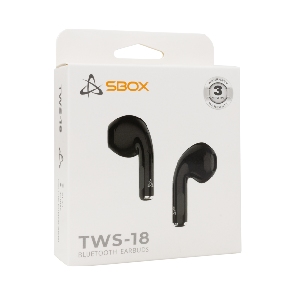 EARBUDS Slušalice + mikrofon SBOX Bluetooth EB-TWS18 Crne - Slika 5