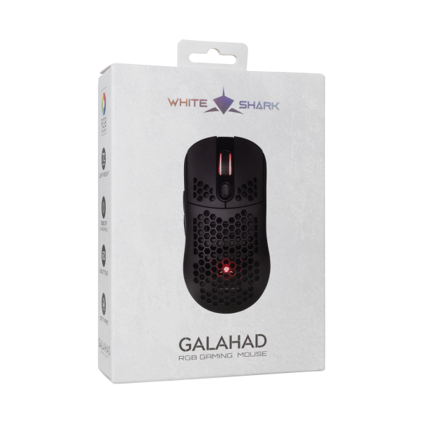 White Shark MIŠ GM-5007 GALAHAD / 7200 DPI - Crni - Slika 7