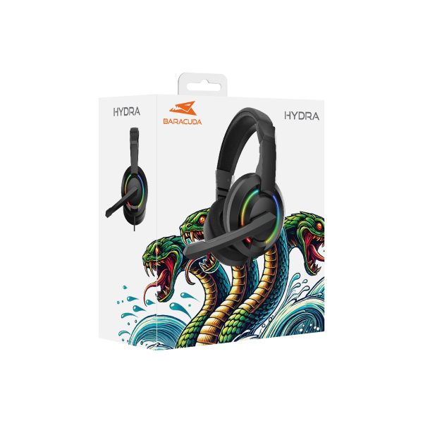 Baracuda SLUŠALICE BGH-021 HYDRA Crne - Slika 6