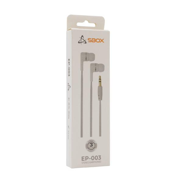 SBOX SLUŠALICE EP-003 Bijele - Slika 2