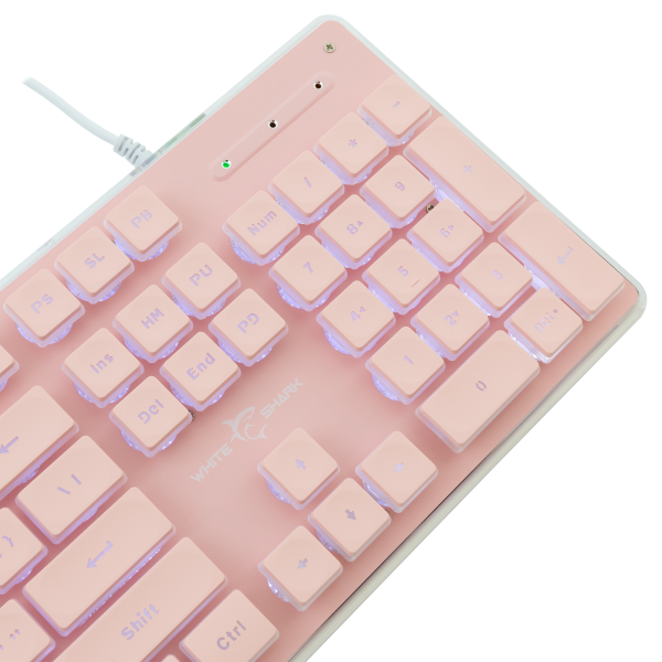 White Shark Tipkovnica GK-003441 TACHI-Roza-US - Slika 5