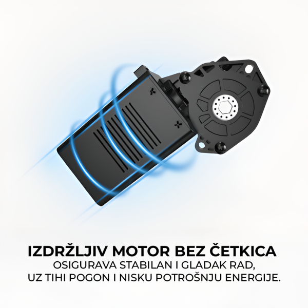NOGE ZA STOL SBOX MD-112 CRNA - 1 motor - Slika 3
