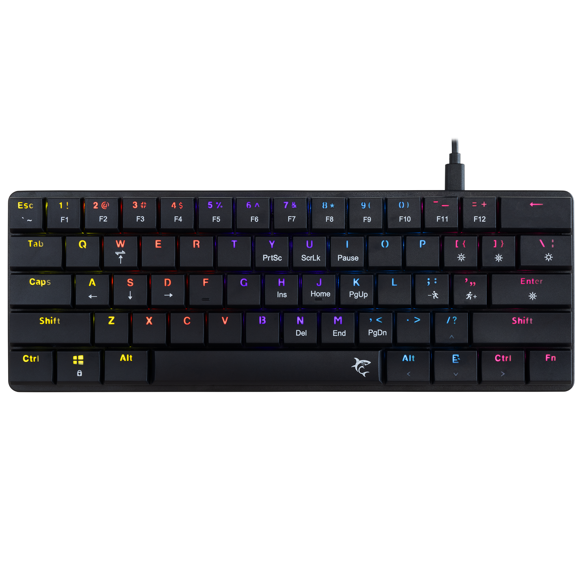 White Shark TIPKOVNICA GK-006111 NAGAMAKI Crna-Mehanicka / US-RED.SW