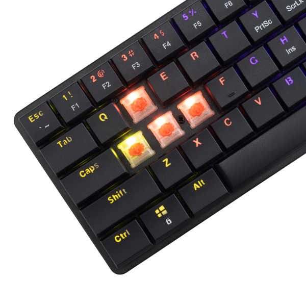 White Shark TIPKOVNICA GK-006111 NAGAMAKI Crna-Mehanicka / US-RED.SW - Slika 4