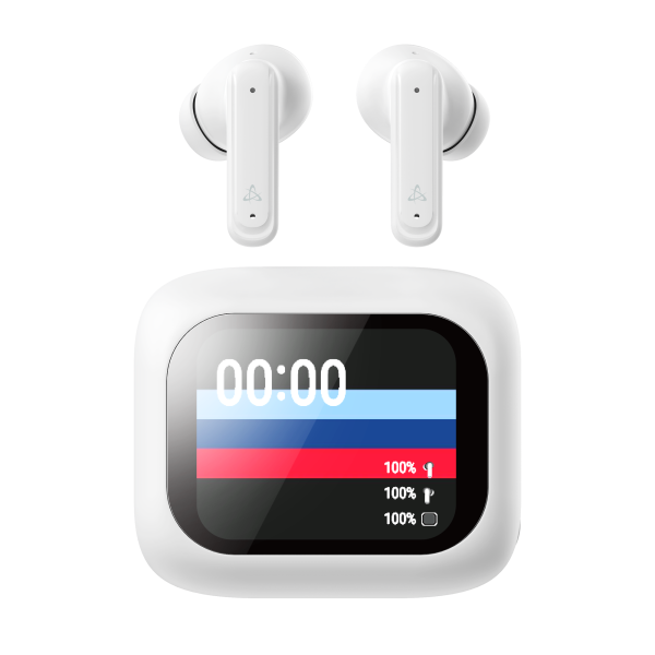 EARBUDS SBOX EB-TWS08 Bijele ANC Touch Display - Slika 2