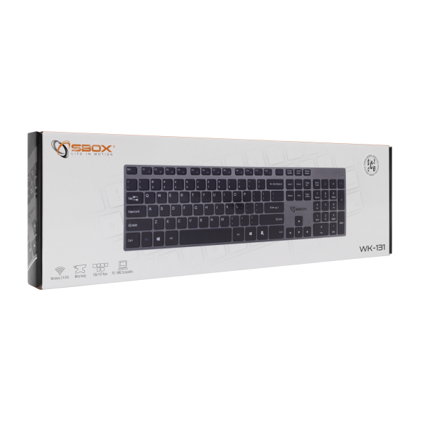 TIPKOVNICA SBOX WK-131 HR BEŽIČNA - METALNA - Slika 7