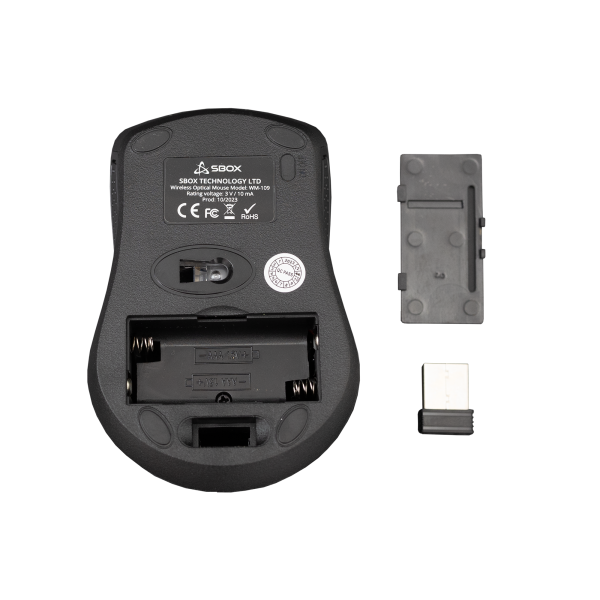 MIŠ SBOX WM-109 Plavi / Bežični - Slika 5