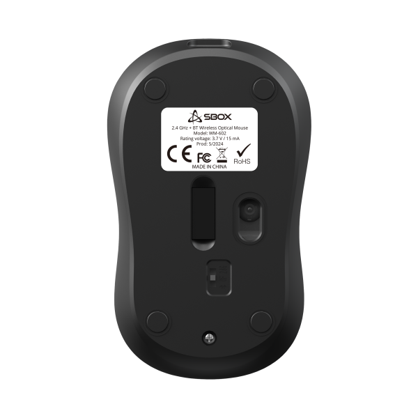 MIŠ SBOX WM-602 Crni Bežični - Slika 5
