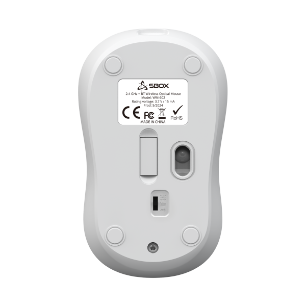 MIŠ SBOX WM-602 Bijeli Bežični - Slika 5