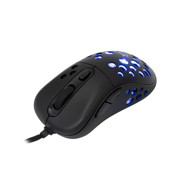 White Shark MIŠ GM-5013 AZRAEL / 12.800 DPI - Crni - Slika 2