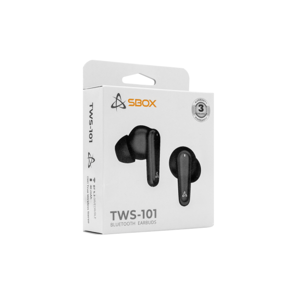 EARBUDS Slušalice + mikrofon SBOX Bluetooth EB-TWS101 Crne - Slika 5