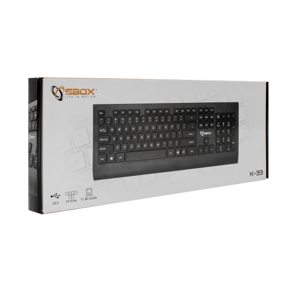TIPKOVNICA SBOX K-33 / HR - Slika 6