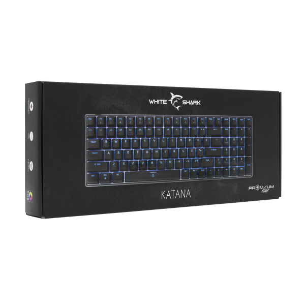 WHITE SHARK Premium Linija TIPKOVNICA ESL-K2 KATANA / US - Slika 8