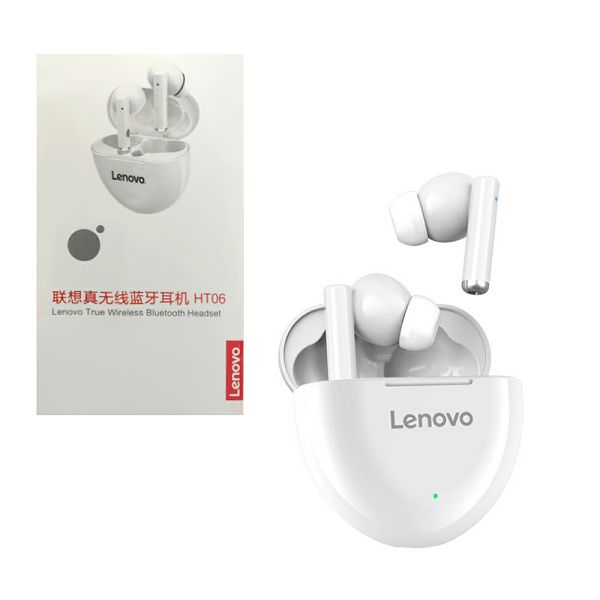 Lenovo slusalice bluetooth tws ht06 bijela 85155 1052020012
