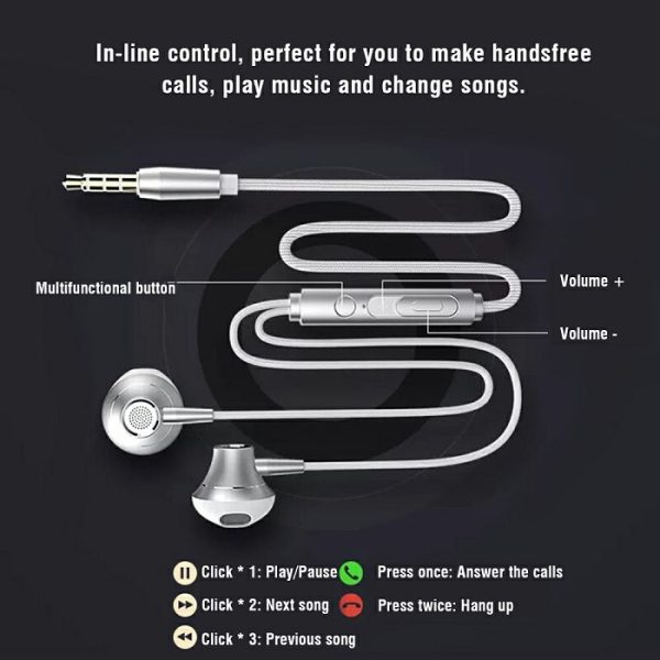 LENOVO SLUŠALICE HANDSFREE HF140 crna - Slika 5