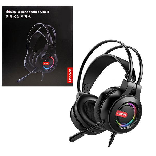 LENOVO SLUŠALICE PC USB GAMING G80B crna