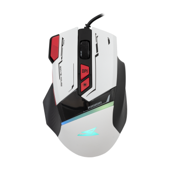 Baracuda MIŠ BGM-042 MANTA BIJELI / 12.800 dpi