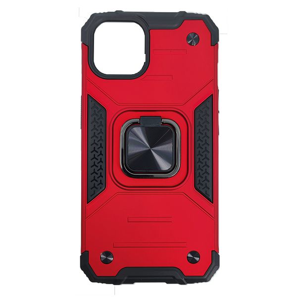MM TPU IPHONE 14 PRO MAX 6.7 ANTI-SHOCK WITH RING II crvena