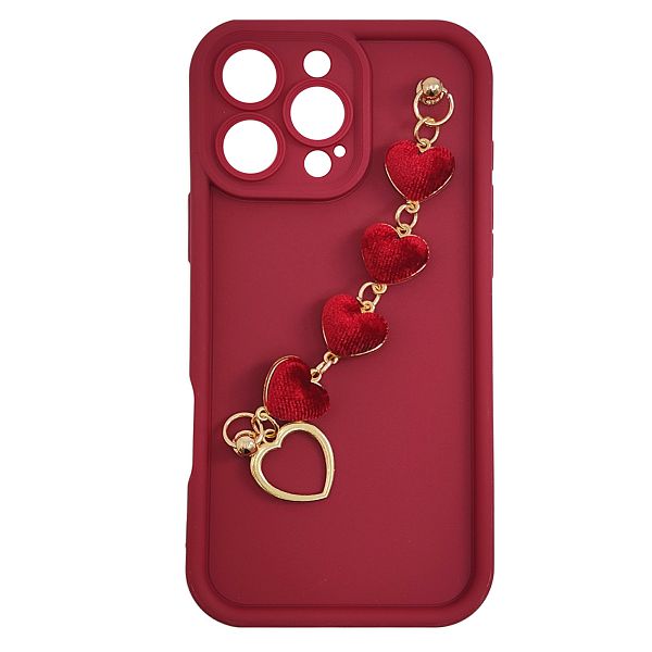 Mm tpu iphone 16 pro silicone candy wrist strap r heart 44803 1037620014