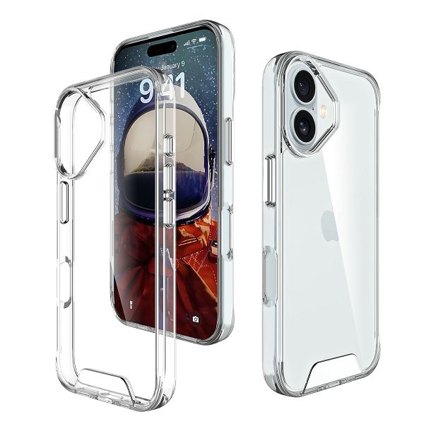 MM TPU IPHONE 17 - DROP-PROOF LIGHT clear