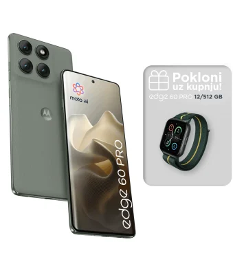 Motorola edge 60 pro 12 gb 512 gb pantone shadow green poklon
