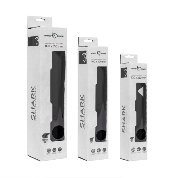 White Shark PODLOGA ZA MIŠ MP-1966 400x300x3 - SHARK - Slika 4