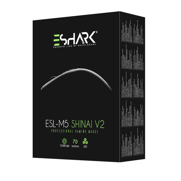 ΞSHARK MIŠ ESL-M5 SHINAI-V2 - Slika 6