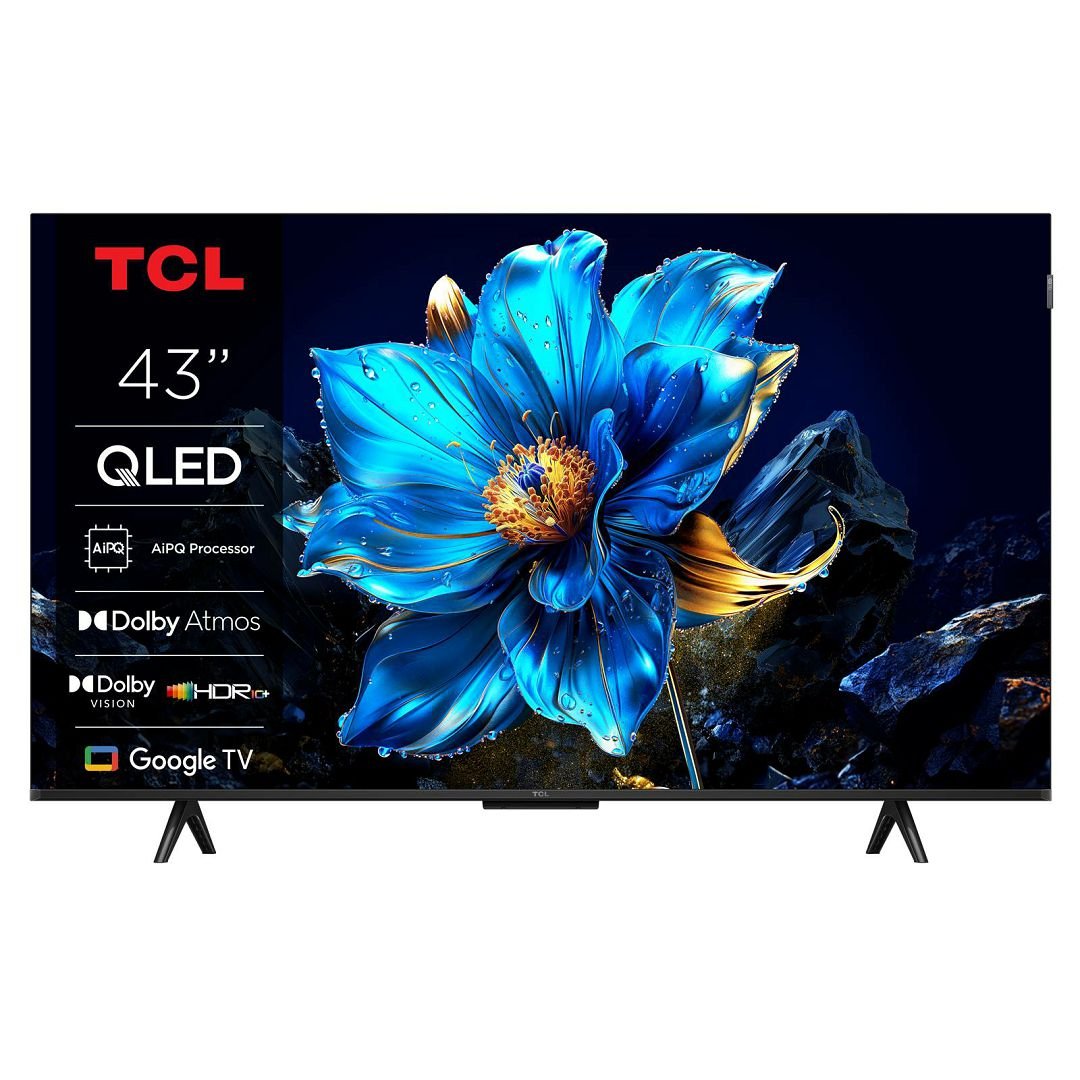 TCL QLED TV 43" 43P7K, Google TV