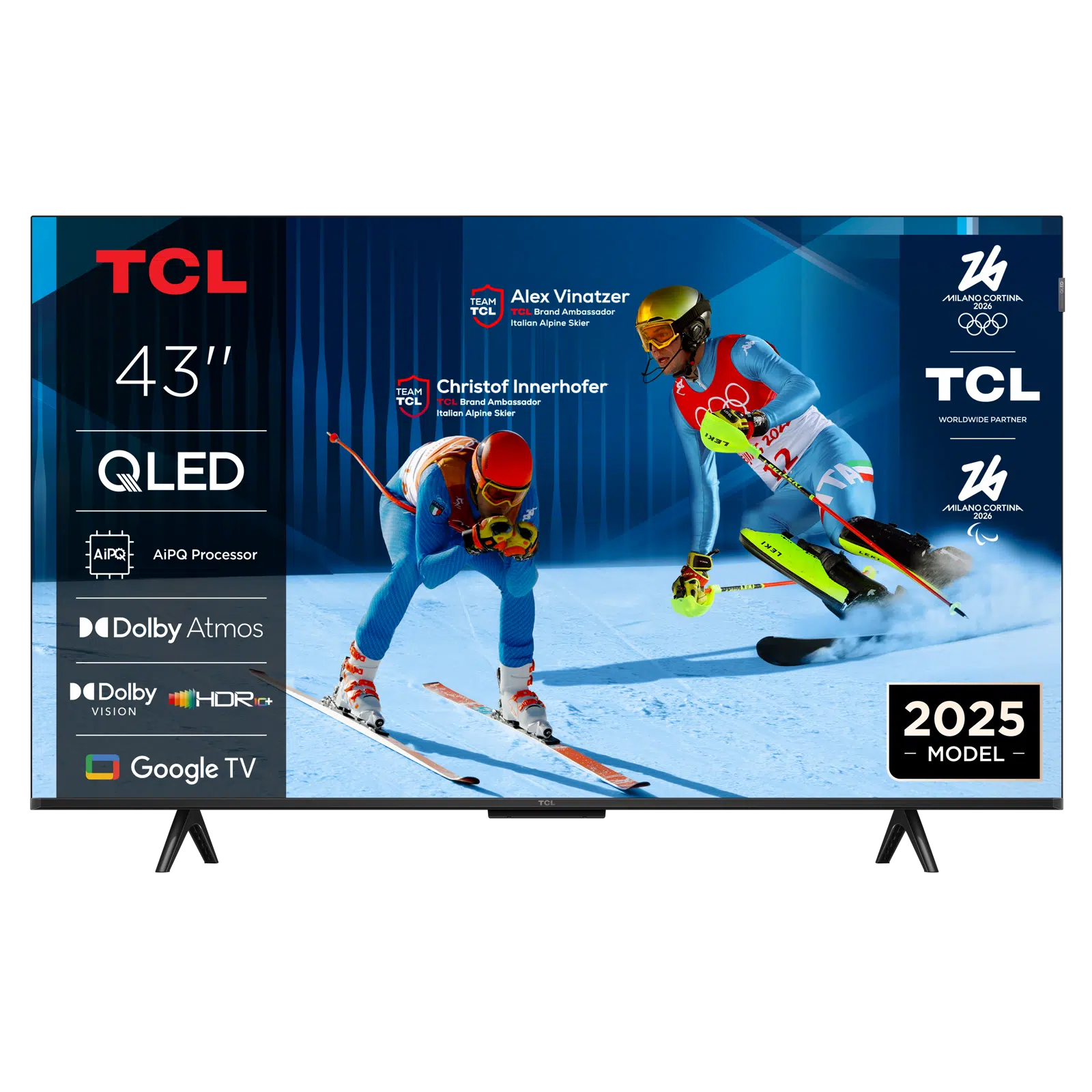 Televizor tcl qled tv 43 43p7k google tv olimp