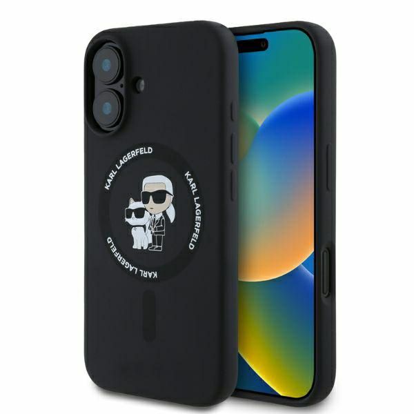 TPU Karl Lagerfeld maska za iPhone 16 KLHMP16SSCMKCRHK