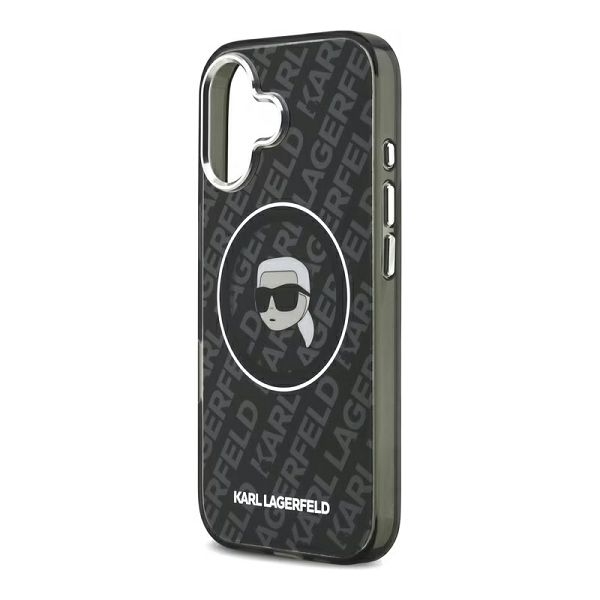 TPU Karl Lagerfeld maska za iPhone 17 KLHMP17SHMKBKHOK