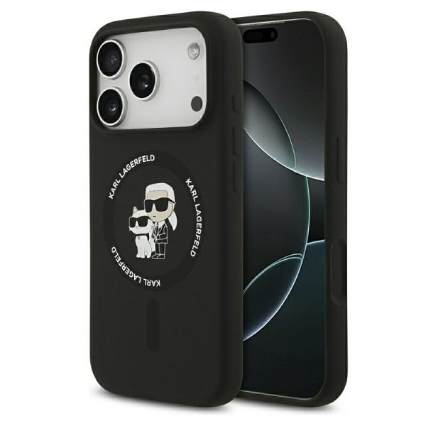 TPU Karl Lagerfeld maska za iPhone 17 Pro Max KLHMP17XSCMKCRHK