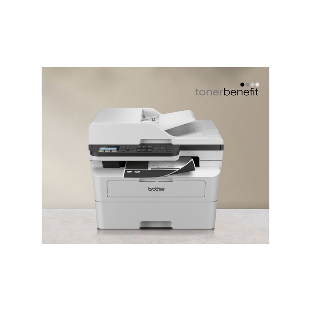Pisač Brother laser mono MFP L2922DW A4, wifi, network, duplex, adf, fax,NFC
