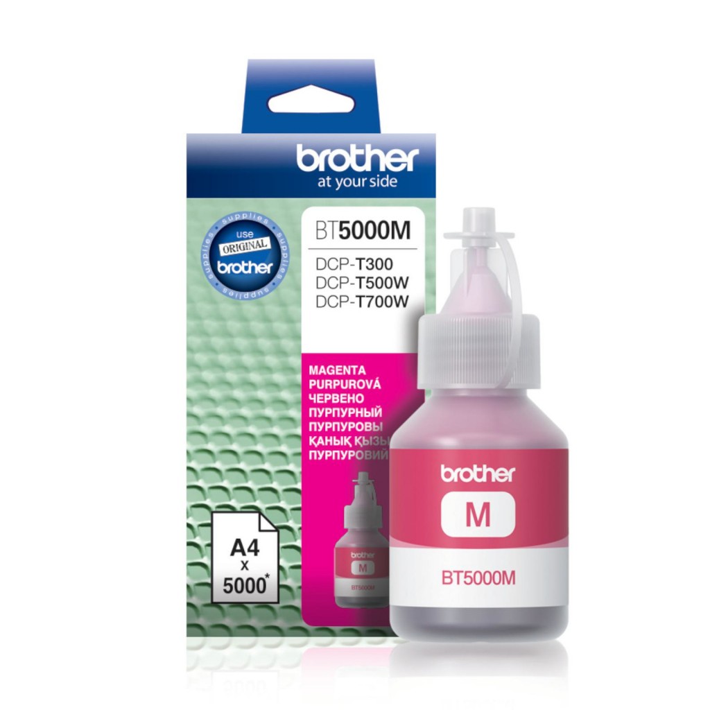 Tinta Brother BT5000M magenta 5k