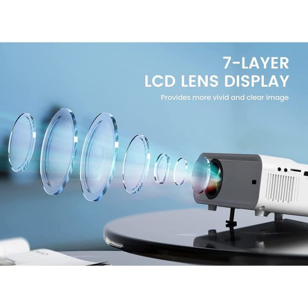 Projektor Vankyo Sunspark 500W Android C202 + platno 100" - Slika 4