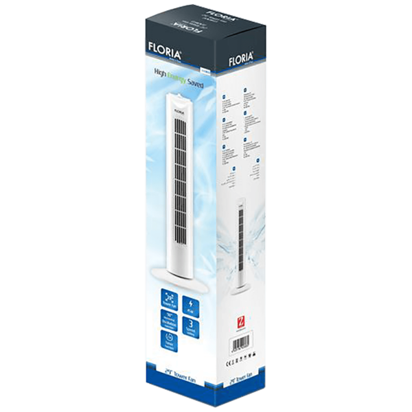 Floria Ventilator stupni, 45W, 74 cm, ±90° - ZLN3833 - Slika 2