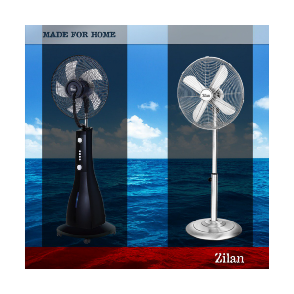 Zilan Ventilator sa postoljem, promjer 40 cm, 50 W - ZLN1112 - Slika 3