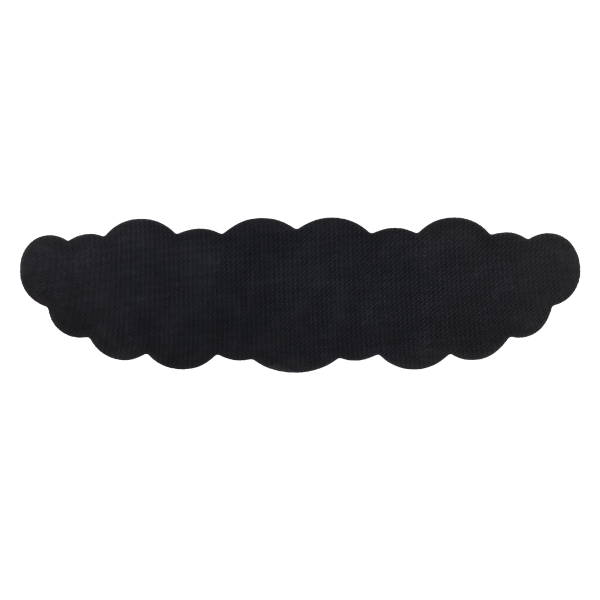 White Shark PODLOGA ZA TIPKOVNICU KP-011 CUMULUS CRNA - Slika 2