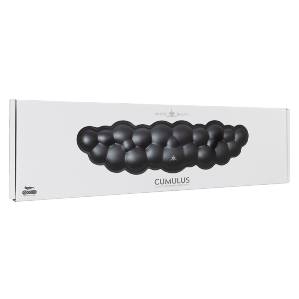 White Shark PODLOGA ZA TIPKOVNICU KP-011 CUMULUS CRNA - Slika 4