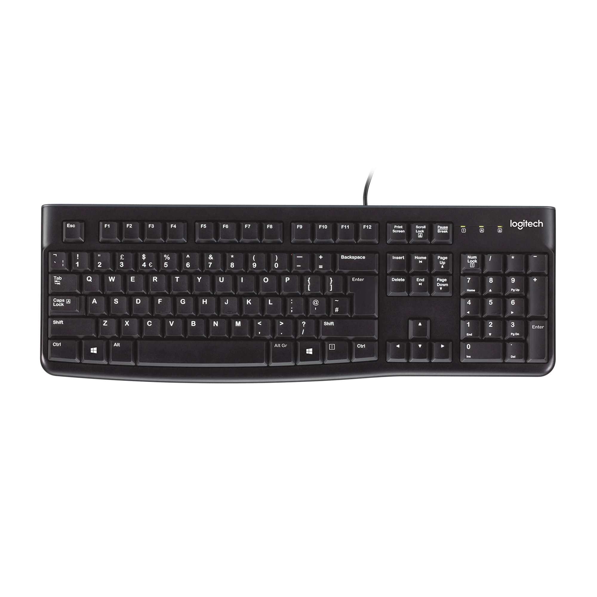 LOGITECH TIPKOVNICA K120 CRNA