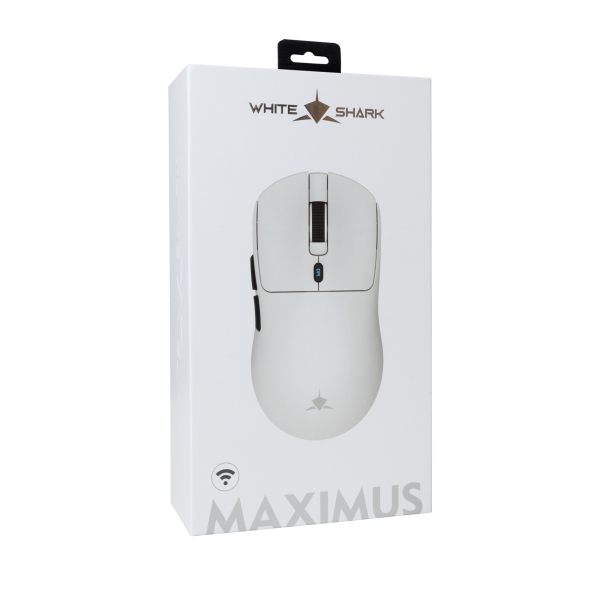 White Shark PL MIŠ GM-9010 MAXIMUS Bijeli - Slika 6