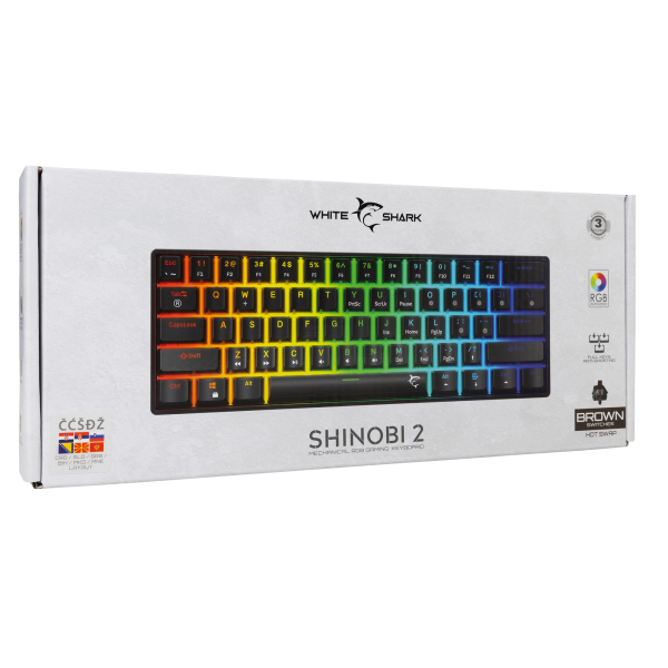 Shinobi 2 Black HR Brown Switch