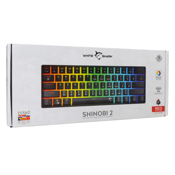 Shinobi 2 Black HR Red Switch