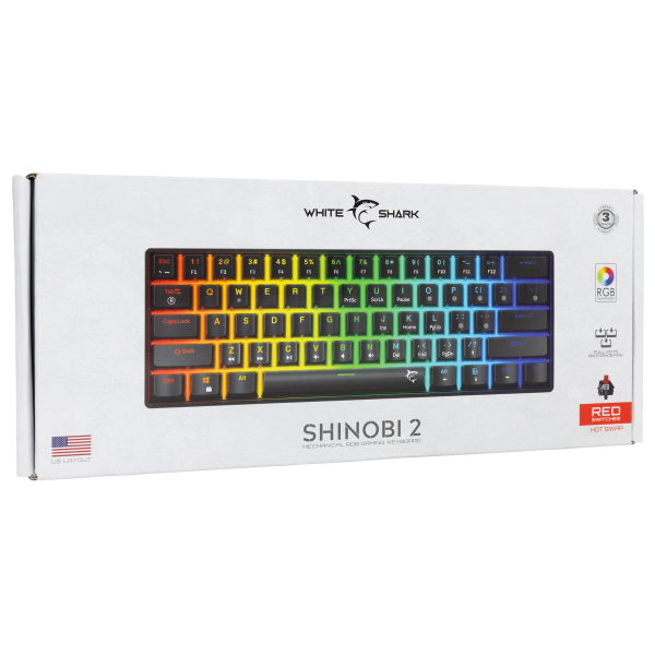 Shinobi 2 Black US Red Switch