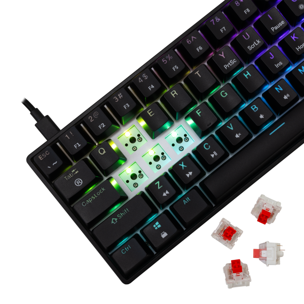 Shinobi 2 Black US Red Switch