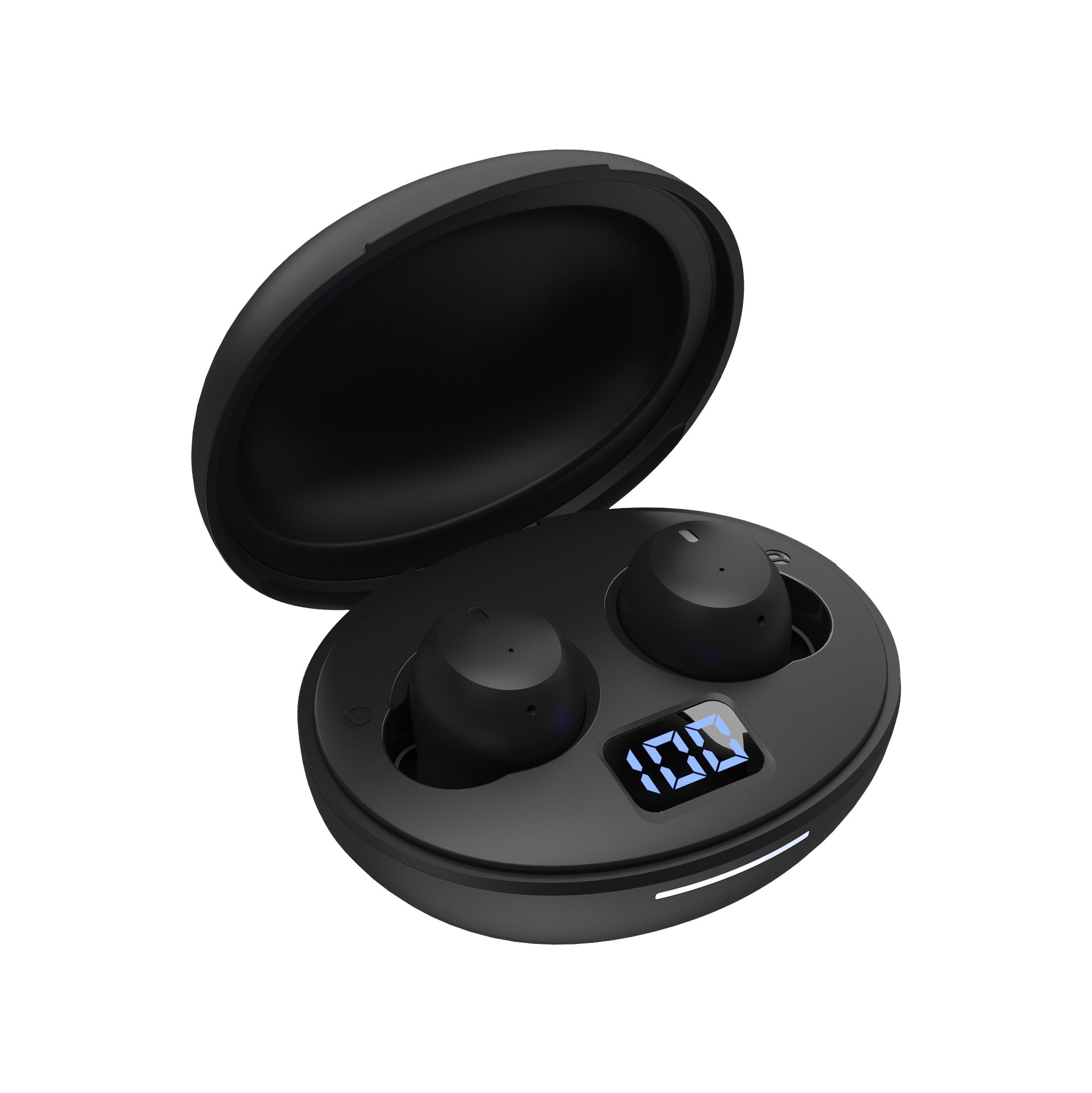 White Shark EARBUDS GEB-TWS-02 VORTEX Crne