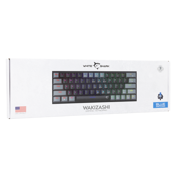 WAKIZASHI BLACK GRAY BLUE SWITCH US