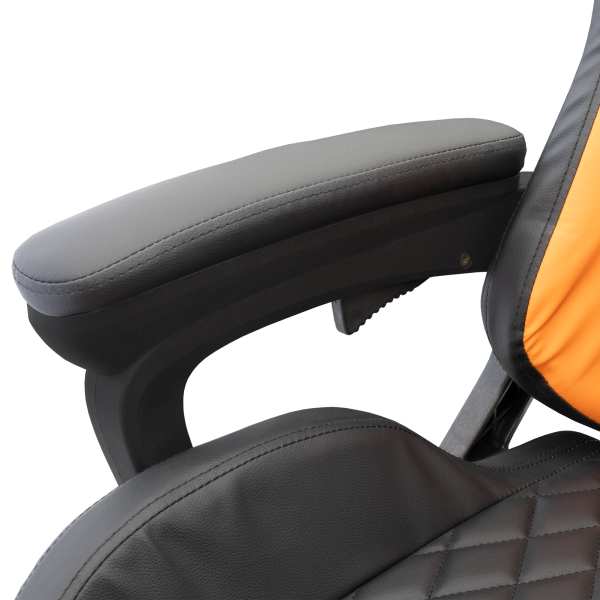 Baracuda GAMING STOLICA WHALE Crno/Narančasta - Slika 3